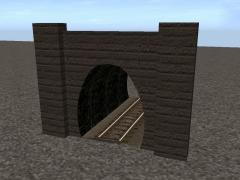 UK Tunnel 1track darkstone